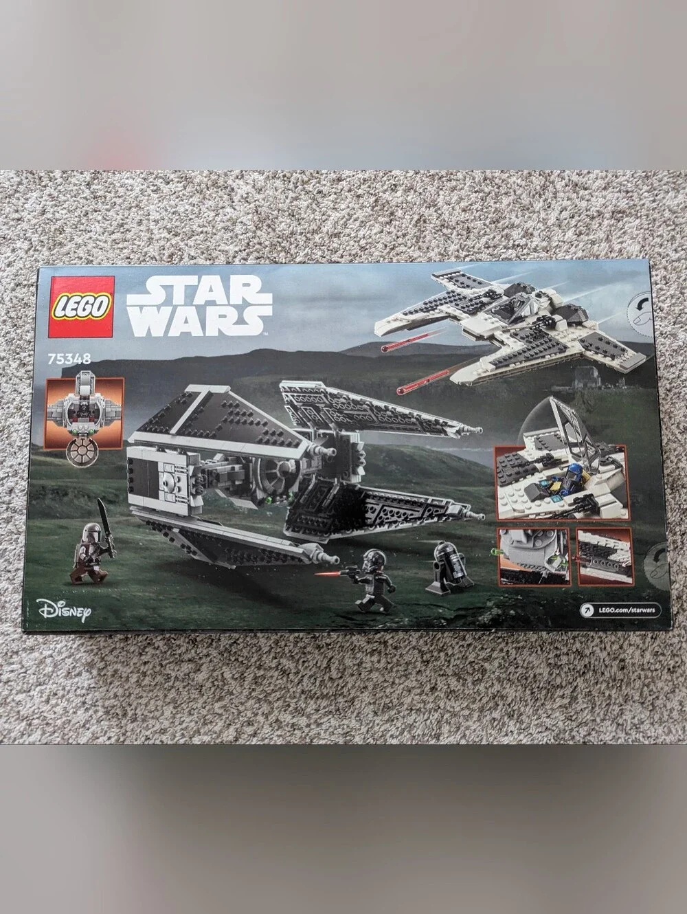 LEGO Star Wars: Mandalorian Fang Fighter vs. Tie Interceptor (75348)